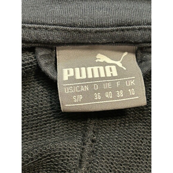 PUMA Black Long Sleeve Jacket Asymmetrical Zip with Pockets  Women’s Small - Picture 6 of 7